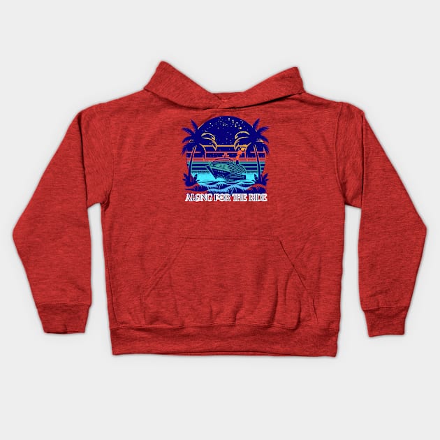 Along for the Ride Kids Hoodie by TravelTeezShop